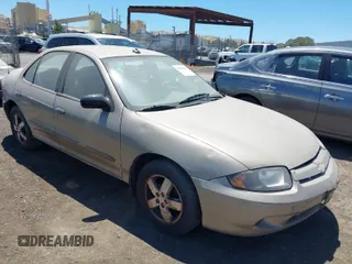 2003 Chevrolet Cavalier with VIN 1G1JF54F637387057, listed as a IAAI auction lot 39570568 with Not Provided miles and . Bid and sale history available at DreamBid. Image 1.