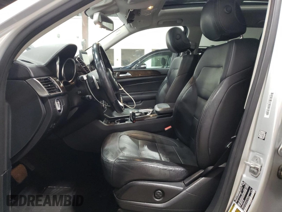 2017 Mercedes-Benz GLS 450 with VIN 4JGDF6EEXHA755388, listed as a Copart auction lot 55715184 with 72,675 mi miles and Salvage Title. Bid and sale history available at DreamBid. Image 7.