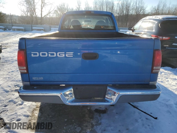 1999 Dodge Dakota SLT with VIN 1B7GL22X8XS205964, listed as a Copart auction lot 41640745 with 176,380 mi miles and Non Repairable. Bid and sale history available at carsss.com. Image 6.