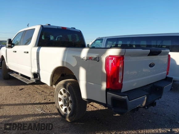 2024 Ford Super Duty F-250 SRW XL with VIN 1FT7W2BN2RED53499, listed as a IAAI auction lot 41848277 with 41,666 mi miles. Bid and sale history available at carsss.com. Image 3.