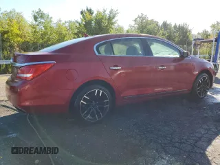 2014 Buick LaCrosse Leather with VIN 1G4GB5G31EF160443, listed as a Copart auction lot 70067474 with 267,476 mi miles and Clean Title. Bid and sale history available at carsss.com. Image 3.
