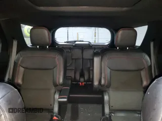 2022 Ford Explorer ST-Line with VIN 1FMSK8KH1NGC15546, listed as a Copart auction lot 84801794 with 37,745 mi miles and Salvage Title. Bid and sale history available at carsss.com. Image 10.