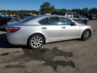 2007 Lexus LS 460 with VIN JTHBL46F975040494, listed as a Copart auction lot 41648735 with 353,650 mi miles and Clean Title. Bid and sale history available at DreamBid. Image 3.