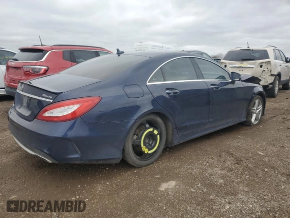 2016 Mercedes-Benz CLS 400 z VIN WDDLJ6HB1GA161793, wystawiony jako Copart lot #53748445 z przebiegiem 94 964 mil mil oraz Szkoda całkowita • Salvage title. Historia ofert i sprzedaży dostępna na DreamBid. Obrazek 3.