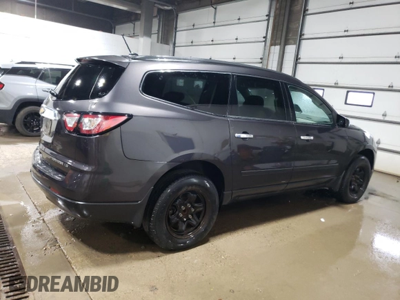 2015 Chevrolet Traverse LS with VIN 1GNKRFKDXFJ106340, listed as a Copart auction lot 49883455 with 185,257 mi miles and Clean Title. Bid and sale history available at DreamBid. Image 3.