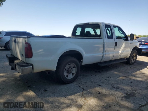 2006 Ford F-250 XL with VIN 1FDSX20546ED86165, listed as a Copart auction lot 53233755 with 241,657 mi miles and Salvage title. Bid and sale history available at DreamBid. Image 3.