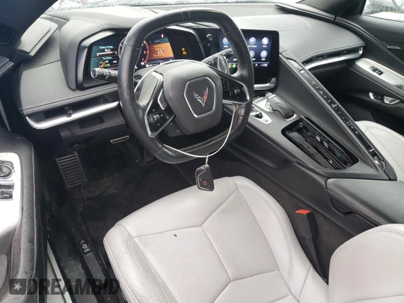 2020 Chevrolet Corvette 1LT with VIN 1G1Y62D42L5105388, listed as a Copart auction lot 48319215 with 68,349 mi miles and Salvage Title. Bid and sale history available at carsss.com. Image 8.