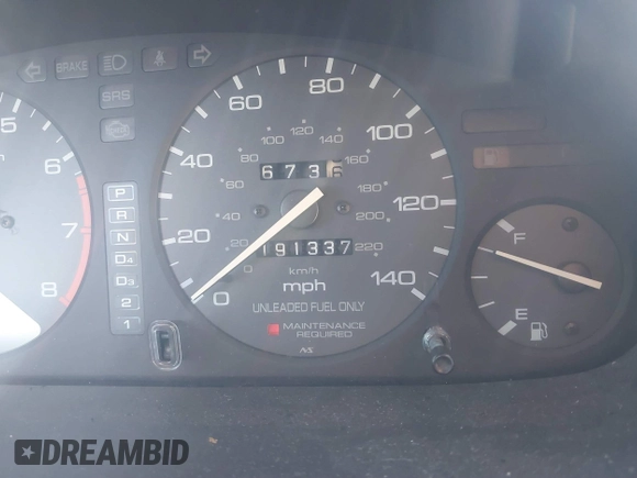 1997 Honda Accord Value with VIN 1HGCD568XVA170624, listed as a IAAI auction lot 41282210 with 191,337 mi miles and . Bid and sale history available at carsss.com. Image 7.