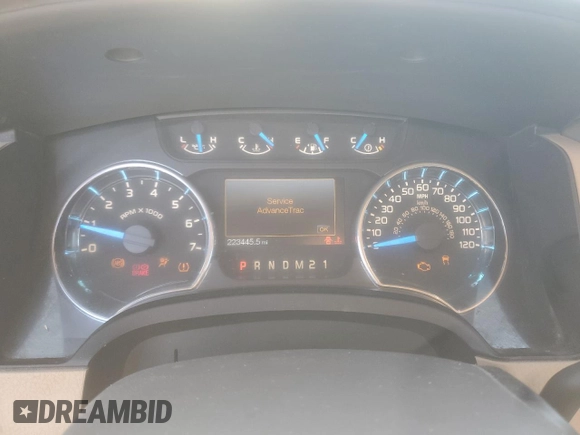 2014 Ford F-150 XL with VIN 1FTFW1CT2EKE30984, listed as a Copart auction lot 47461265 with 223,445 mi miles and Salvage Title. Bid and sale history available at carsss.com. Image 9.