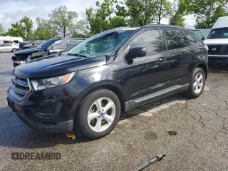 2016 Ford Edge SE with VIN 2FMPK3G98GBB11107, listed as a Copart auction lot 54983135 with 145,036 mi miles and Salvage title. Bid and sale history available at DreamBid. Image 1.