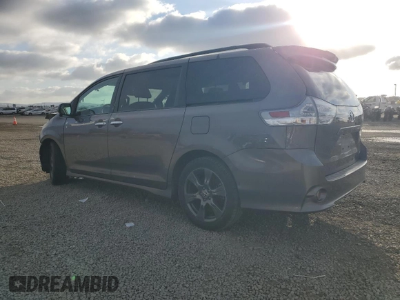 2020 Toyota Sienna SE with VIN 5TDXZ3DC0LS062302, listed as a Copart auction lot 46988815 with 97,304 mi miles and Salvage Title. Bid and sale history available at DreamBid. Image 2.