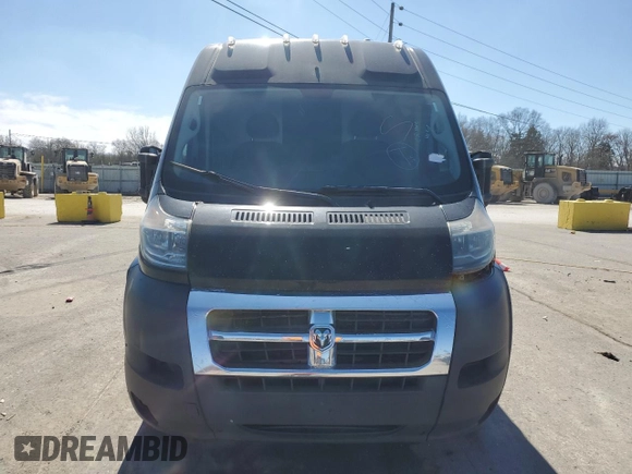 2018 Ram ProMaster Cargo with VIN 3C6URVJG6JE108378, listed as a Copart auction lot 47080175 with 299,201 mi miles and Clean Title. Bid and sale history available at carsss.com. Image 5.