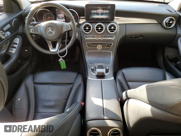 2016 Mercedes-Benz C 300 Luxury with VIN 55SWF4KB4GU156258, listed as a Copart auction lot 62634414 with 141,324 mi miles and Non repairable. Bid and sale history available at DreamBid. Image 8.