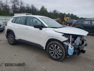 2023 Toyota Corolla Cross Hybrid S with VIN 7MUFBABG3PV010278, listed as a Copart auction lot 62003485 with 13,807 mi miles and Salvage title. Bid and sale history available at DreamBid. Image 4.