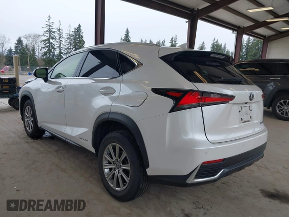2020 Lexus NX 300h with VIN JTJDJRDZ7L2126356, listed as a IAAI auction lot 41905863 with 44,014 mi miles and . Bid and sale history available at DreamBid. Image 3.