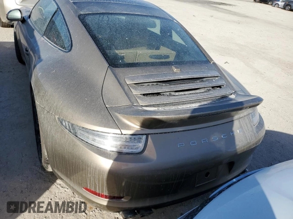 2014 Porsche 911 Carrera with VIN WP0AA2A90ES107197, listed as a Copart auction lot 75607494 with 0 mi miles and Salvage Title. Bid and sale history available at carsss.com. Image 6.
