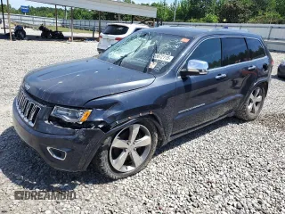 2015 Jeep Grand Cherokee Overland z VIN 1C4RJFCT8FC825370, wystawiony jako Copart lot #55672115 z przebiegiem 163 252 mil mil oraz Czysty tytuł • Clean title. Historia ofert i sprzedaży dostępna na DreamBid. Obrazek 1.