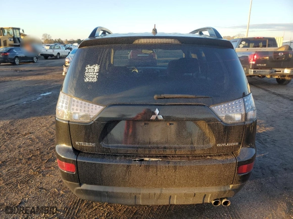 2007 Mitsubishi Outlander ES with VIN JA4MS31X17Z004860, listed as a Copart auction lot 87907985 with 175,890 mi miles and Salvage Title. Bid and sale history available at carsss.com. Image 6.