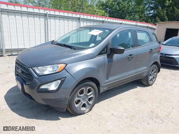 2021 Ford EcoSport S with VIN MAJ3S2FE0MC407879, listed as a IAAI auction lot 42040867 with 76,912 mi miles. Bid and sale history available at carsss.com. Image 17.