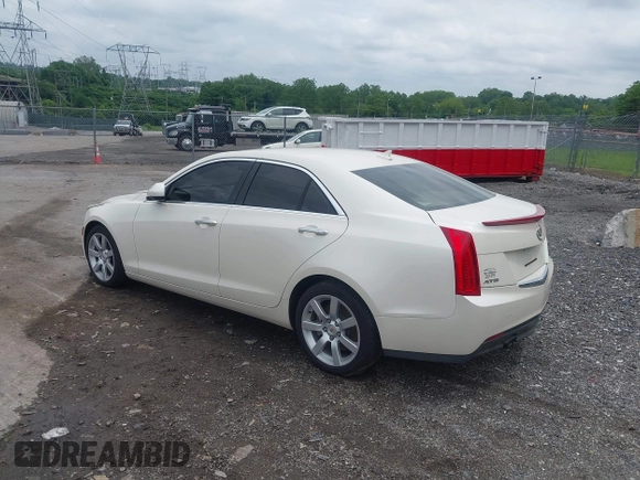 2014 Cadillac ATS Standard RWD with VIN 1G6AA5RA5E0173517, listed as a IAAI auction lot 42540181 with 73,732 mi miles and . Bid and sale history available at DreamBid. Image 3.