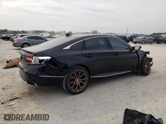 2018 Honda Accord EX-L with VIN 1HGCV2F59JA039986, listed as a Copart auction lot 53846855 with 71,858 mi miles and Non repairable. Bid and sale history available at DreamBid. Image 3.