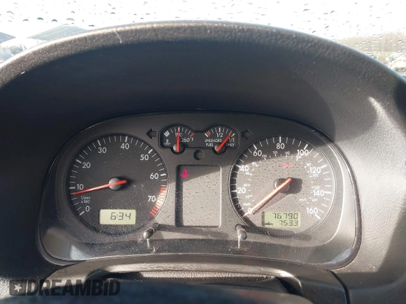 1999 Volkswagen Jetta GLS with VIN 3VWSA29M0XM084459, listed as a IAAI auction lot 41170665 with 76,790 mi miles and . Bid and sale history available at DreamBid. Image 7.