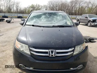 2014 Honda Odyssey Touring with VIN 5FNRL5H96EB088401, listed as a Copart auction lot 51332365 with 167,710 mi miles and Salvage Title. Bid and sale history available at carsss.com. Image 5.