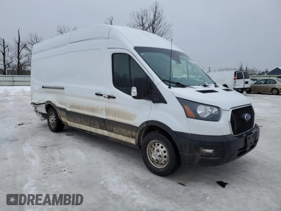 2023 Ford Transit Cargo z VIN 1FTBW3U82PKB65152, wystawiony jako Copart lot #43433405 z przebiegiem 6 128 mil mil oraz Szkoda całkowita • Salvage title. Historia ofert i sprzedaży dostępna na DreamBid. Obrazek 4.