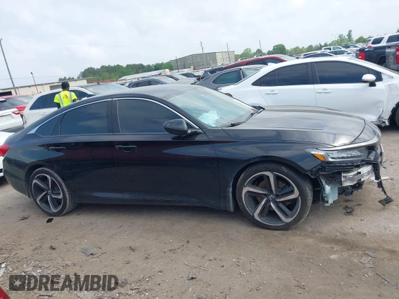 2022 Honda Accord Sedan Sport SE with VIN 1HGCV1F42NA005637, listed as a IAAI auction lot 41910954 with 46,329 mi miles. Bid and sale history available at carsss.com. Image 13.