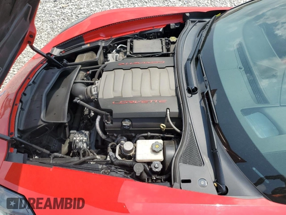 2014 Chevrolet Corvette 2LT with VIN 1G1YC2D76E5117047, listed as a Copart auction lot 59608325 with 33,085 mi miles and Salvage title. Bid and sale history available at DreamBid. Image 11.