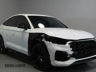 2023 Audi SQ5 Sportback Premium Plus с VIN WA124AFY1P2038636, выставлен на аукционе Copart как лот 60932975 с пробегом 27 258 миль миль и Списание • Salvage title. История ставок и продаж доступна на DreamBid. Изображение 1.