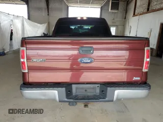 2010 Ford F-150 XL with VIN 1FTFX1CV0AFA82944, listed as a Copart auction lot 62912345 with 104,967 mi miles and Salvage title. Bid and sale history available at DreamBid. Image 6.