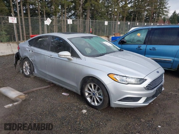 2017 Ford Fusion SE z VIN 3FA6P0HD2HR149699, wystawiony jako IAAI lot #41872383 z przebiegiem 95 587 mil mil oraz . Historia ofert i sprzedaży dostępna na DreamBid. Obrazek 1.