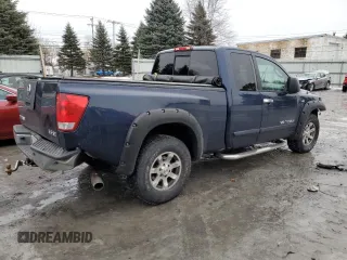 2007 Nissan Titan XE z VIN 1N6AA06BX7N227135, wystawiony jako Copart lot #84016134 z przebiegiem 120 723 mil mil oraz Nie do naprawy • Non repairable. Historia ofert i sprzedaży dostępna na DreamBid. Obrazek 3.