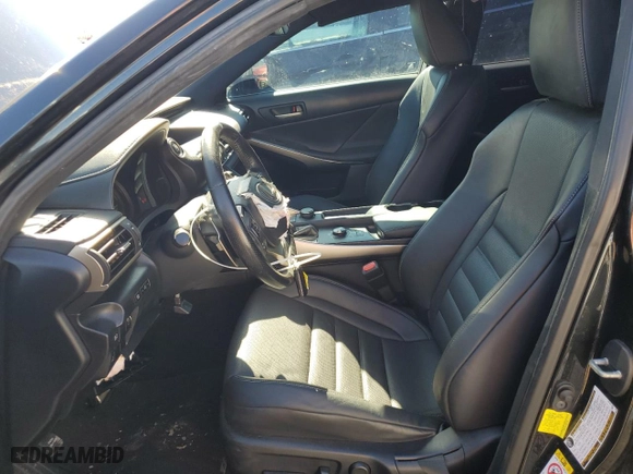 2018 Lexus IS with VIN JTHBA1D24J5077366, listed as a Copart auction lot 89225015 with NaN miles and Salvage Title. Bid and sale history available at carsss.com. Image 7.