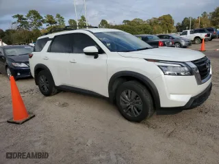 2024 Nissan Pathfinder SV with VIN 5N1DR3BA1RC234363, listed as a Copart auction lot 85327474 with 15,135 mi miles and Salvage Title. Bid and sale history available at carsss.com. Image 4.