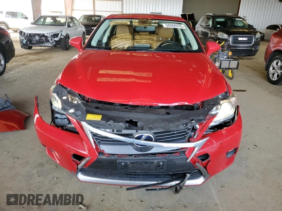 2014 Lexus CT 200h with VIN JTHKD5BH3E2178251, listed as a Copart auction lot 50968935 with 123,738 mi miles and Salvage Title. Bid and sale history available at DreamBid. Image 5.