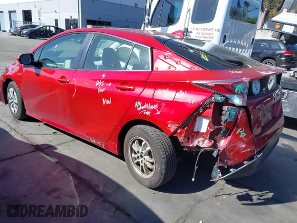 2017 Toyota Prius Two with VIN JTDKBRFU7H3566703, listed as a IAAI auction lot 41937815 with 85,354 mi miles and . Bid and sale history available at carsss.com. Image 3.