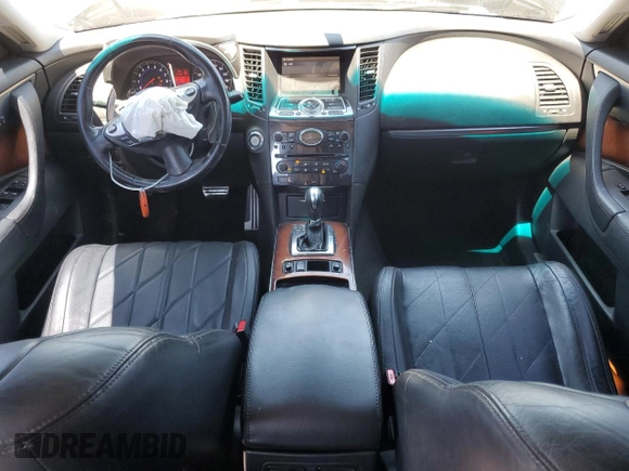 2009 Infiniti FX with VIN JNRAS18U99M101510, listed as a Copart auction lot 56075925 with 224,277 mi miles and Salvage title. Bid and sale history available at DreamBid. Image 8.