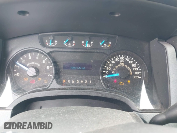 2014 Ford F-150 XL with VIN 1FTEW1CM3EKE62945, listed as a IAAI auction lot 41776013 with 78,961 mi miles. Bid and sale history available at carsss.com. Image 7.