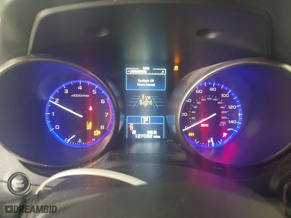 2017 Subaru Outback Touring with VIN 4S4BSATC4H3223176, listed as a Copart auction lot 50982395 with 127,032 mi miles and Salvage Title. Bid and sale history available at carsss.com. Image 9.