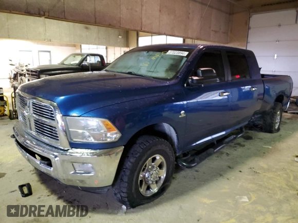 2010 Dodge 2500 SLT with VIN 3D7UT2HL5AG135187, listed as a Copart auction lot 80977594 with 254,894 mi miles and Non repairable. Bid and sale history available at DreamBid. Image 1.
