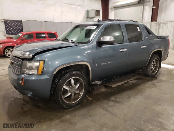 2008 Chevrolet Avalanche LT w/1LT with VIN 3GNFK12358G293457, listed as a Copart auction lot 83385684 with 214,035 mi miles and Salvage Title. Bid and sale history available at carsss.com. Image 1.