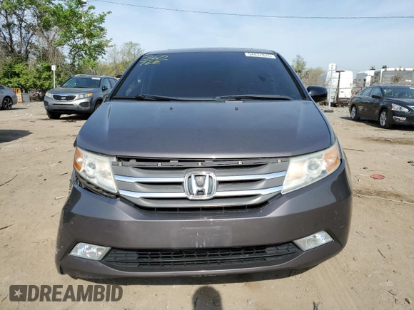 2012 Honda Odyssey Touring with VIN 5FNRL5H92CB134917, listed as a Copart auction lot 54437875 with 139,318 mi miles and Salvage Title. Bid and sale history available at DreamBid. Image 5.