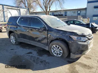 2020 Chevrolet Traverse LS z VIN 1GNERFKW7LJ272289, wystawiony jako Copart lot #44063005 z przebiegiem 60 009 mil mil oraz Nie do naprawy • Non repairable. Historia ofert i sprzedaży dostępna na DreamBid. Obrazek 4.