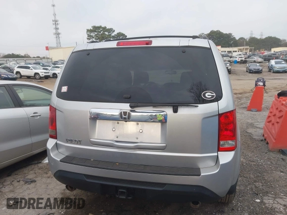 2012 Honda Pilot EX-L with VIN 5FNYF3H5XCB041485, listed as a IAAI auction lot 41796722 with 162,091 mi miles. Bid and sale history available at carsss.com. Image 16.
