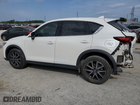 2017 Mazda CX-5 Grand Touring with VIN JM3KFADL9H0220886, listed as a Copart auction lot 50344675 with 75,781 mi miles and Salvage Title. Bid and sale history available at carsss.com. Image 2.