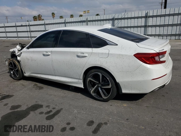 2019 Honda Accord Sport with VIN 1HGCV1F34KA149340, listed as a Copart auction lot 54441635 with 103,444 mi miles and Salvage Title. Bid and sale history available at DreamBid. Image 2.