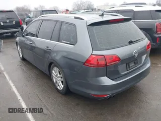 2017 Volkswagen Golf SportWagen S with VIN 3VWC17AU7HM505172, listed as a IAAI auction lot 41531706 with 80,765 mi miles. Bid and sale history available at carsss.com. Image 3.
