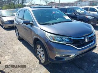 2015 Honda CR-V EX-L with VIN 2HKRM3H77FH525373, listed as a IAAI auction lot 41800512 with 109,683 mi miles. Bid and sale history available at carsss.com. Image 1.